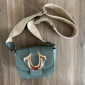 NWOT True Religion Mini Flap Crossbody Bag